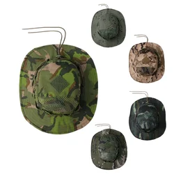 Nuevo Gorra táctica de verano para el sol al aire libre, transpirable, antiinfrarrojos, borde redondo