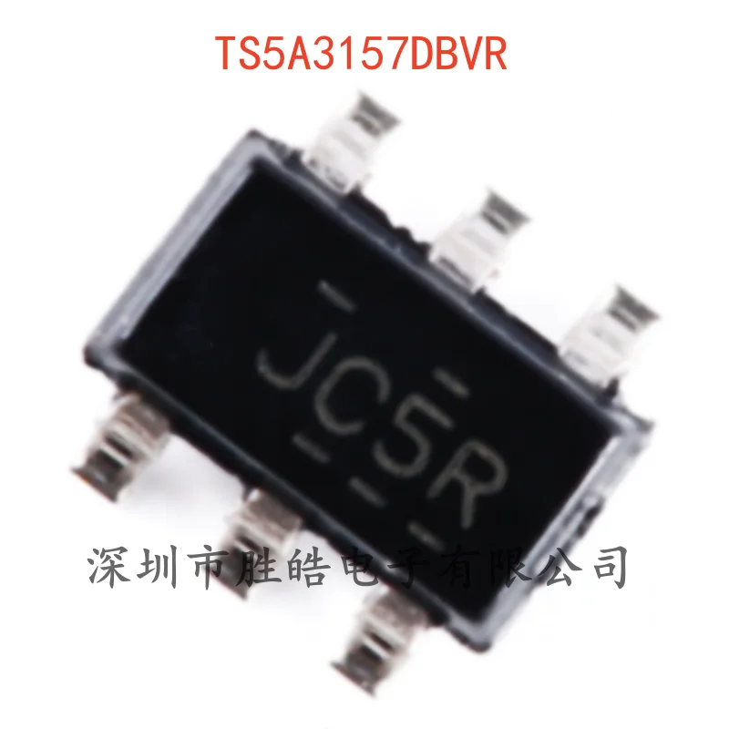 (10PCS)  NEW  TS5A3157DBVR   3157DBVR  Single-Channel Universal Analog Switch Chip   SOT-23-6   TS5A3157DBVR  Integrated Circuit