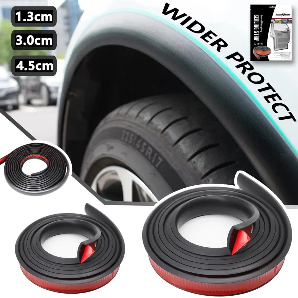 Voiture universelle arc de roue garde-boue évasés sourcil lèvre protecteur garniture garde-boue couverture boue rabat garde autocollant corps Kit pour modèle Tesla