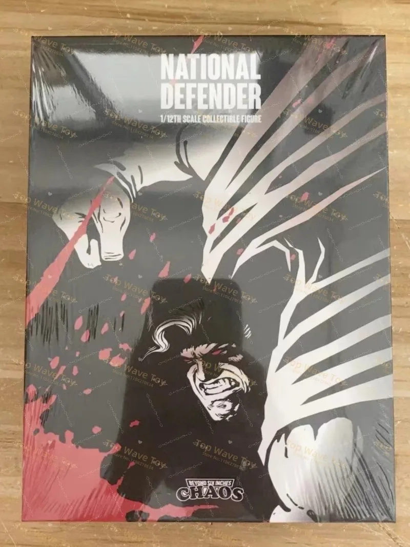 الأسهم الجديدة الفوضى 001 002 1/12 المدافع الوطني المنقولة بطل السوبر رجل القماش تصميم استبدال نحت مجموعة كاملة لعبة مجسمة #3