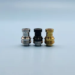 Vape Unkwn RBA gaya baja tahan karat 6mm DL BB uju Drip untuk KBR BB kotak Billet/Pulse AIO Mod Vape aksesoris