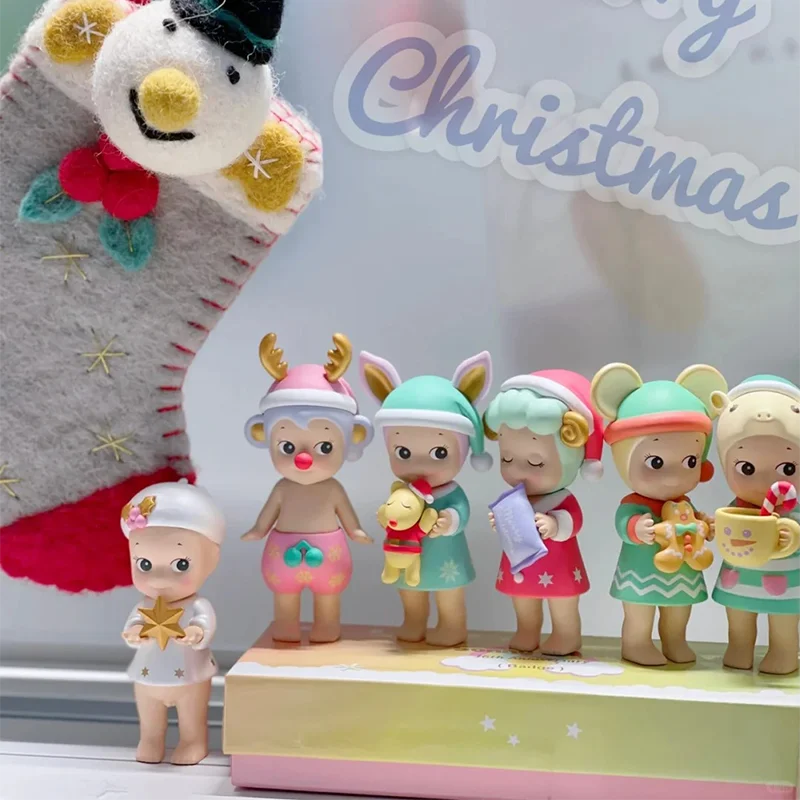 Original Sonny Engel Dreaming Christmas Serie Blind Box Spielzeug Puppe Nette Anime Action Figure Ornamente Figuren Puppen Weihnachten Geschenke