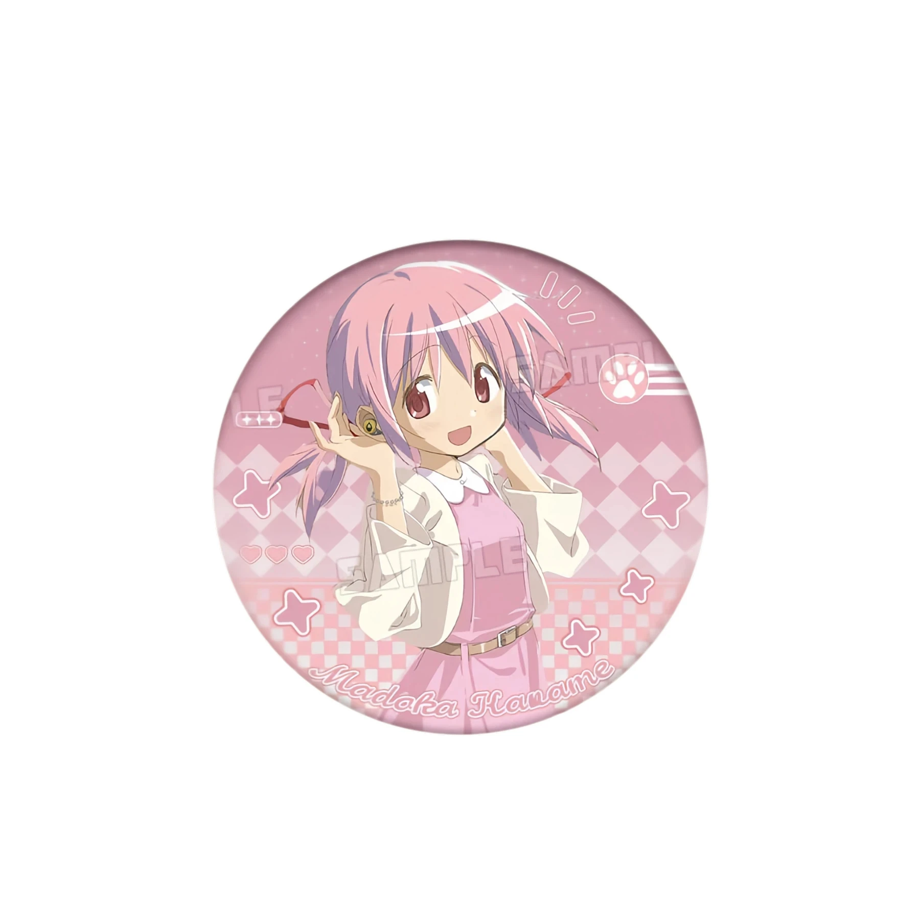 Puella Magi Madoka Magica Figure Kaname Madoka Badges Akemi Homura Backpack Ornament Tomoe Mami Cute Pin Toy Anime Peripherals