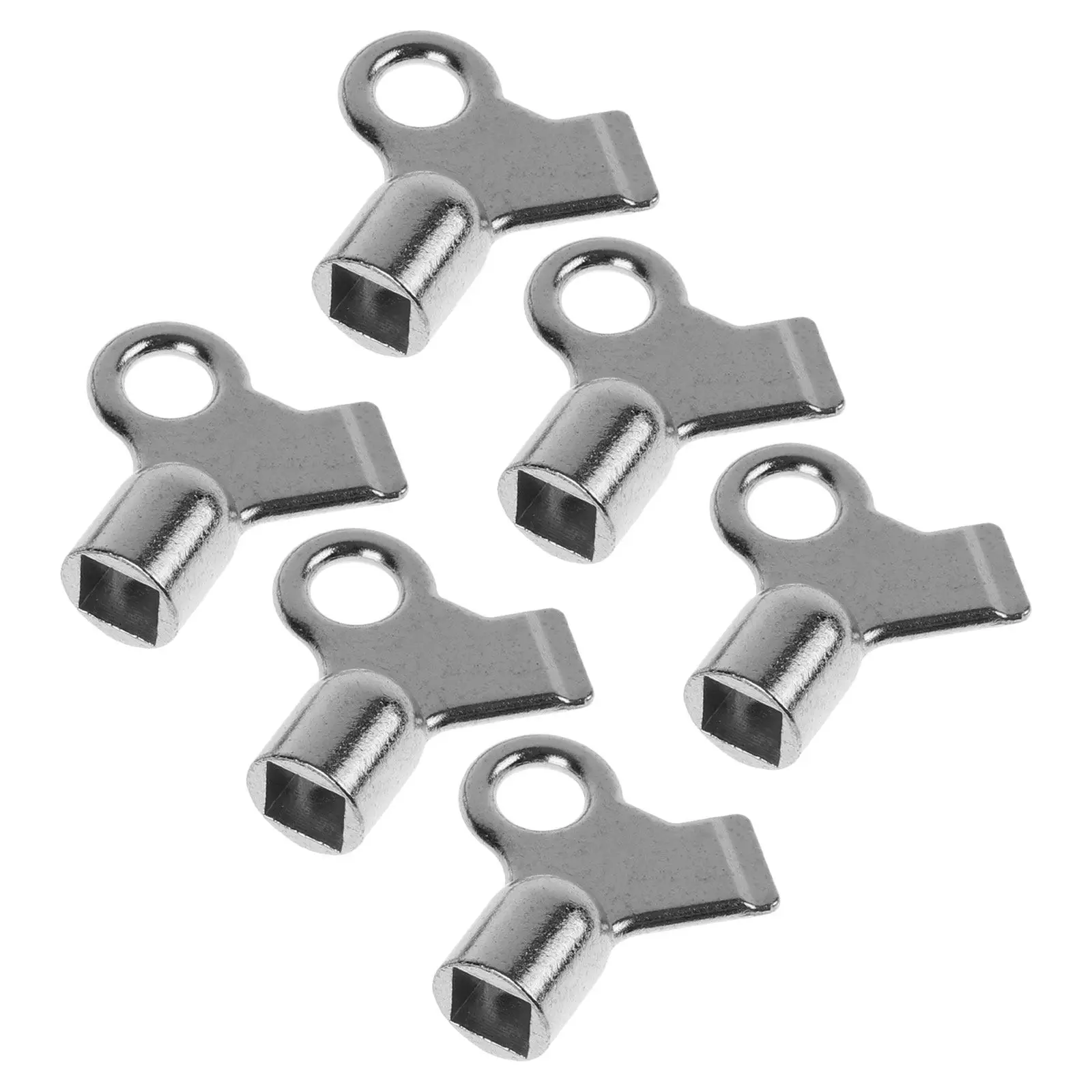 

Набор из 6 металлических ключей для прокачки радиаторов 5 мм, для удаления воздуха из внутренних отверстий, для обслуживания систем отопления дома и офиса, малый размер