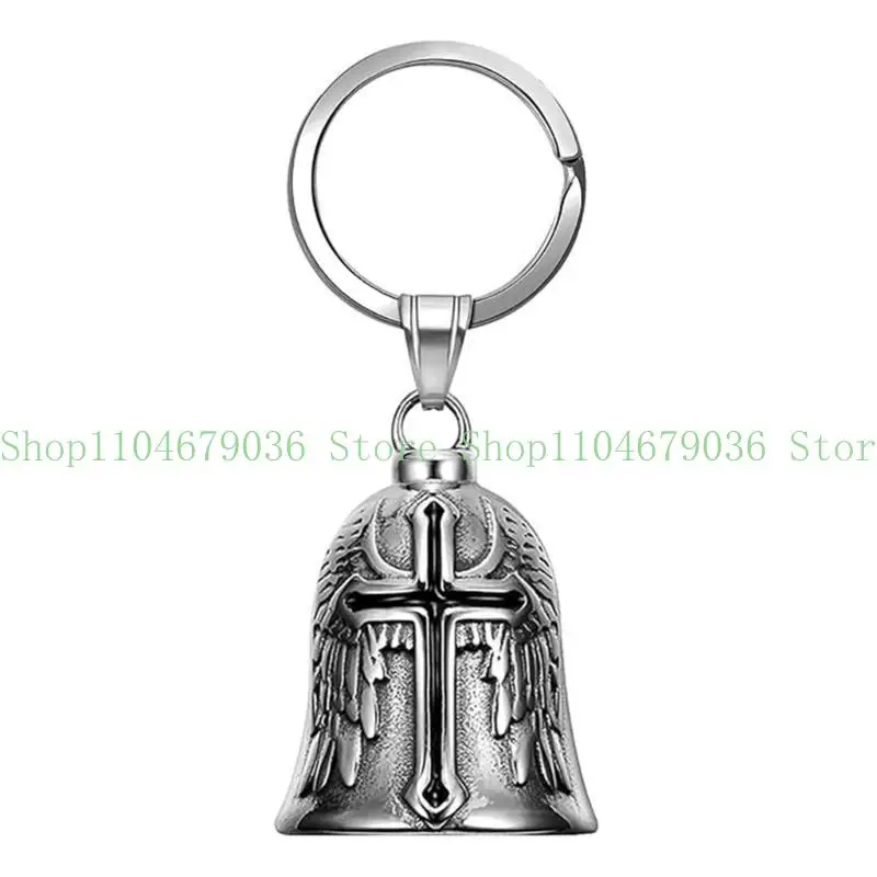 652F Motorcycle Luck Bells Vintage Punk GuardiansWing Bells Hanger