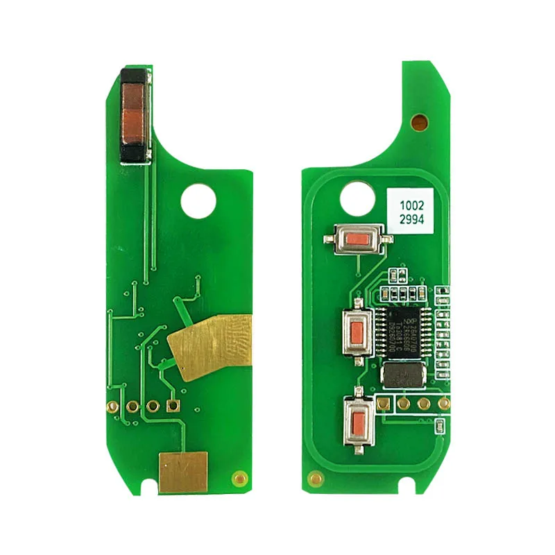 CN017015 zdalny klucz składany 434MHz PCF7946 dla Fiat 500 2012-2017 dla Dodge Ram Promaster miasta 2015-2018 LTQF12AM433TX (Delphi BCM)