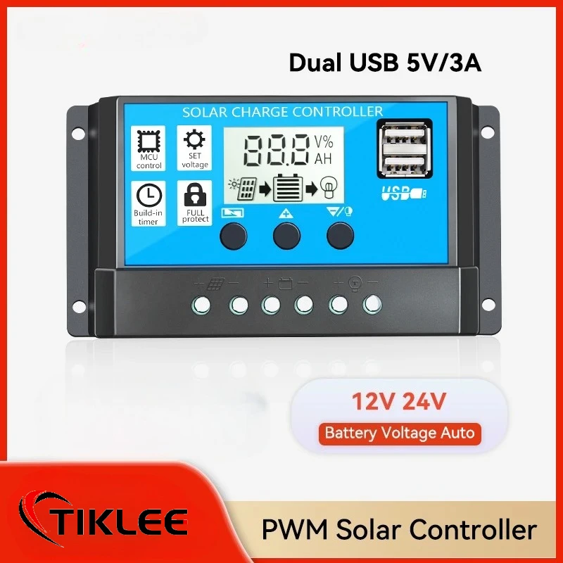 100A 60A Pwm Solar … - image
