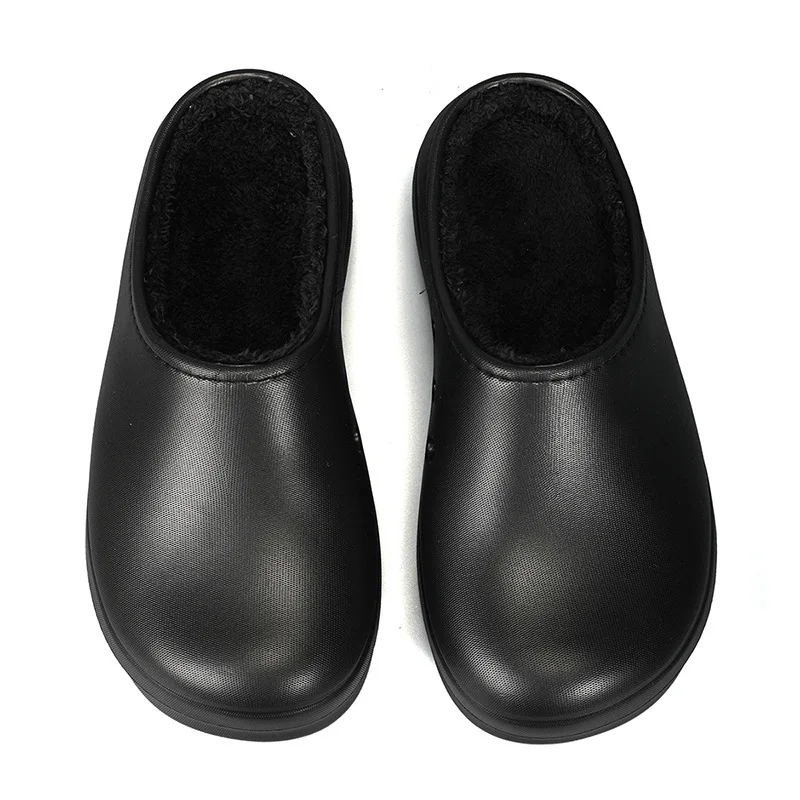 شعبية بلون بسيط موضة الاتجاه الدافئة ومتعددة الاستخدامات الرجال عادية المضادة للانزلاق الارتفاع زيادة نعال من القطن هبوط السفينة