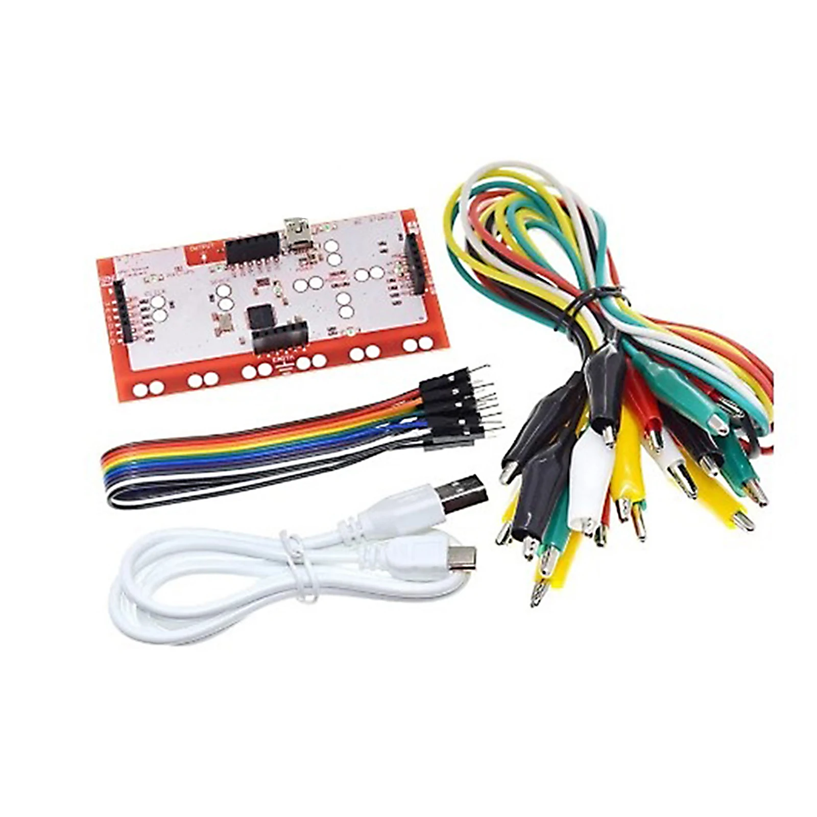 Alligator Clip Jumper Wire + Standard Controller Board DIY Kit + USB Cable For Makey, UNO R3, Mega 2650, Nano