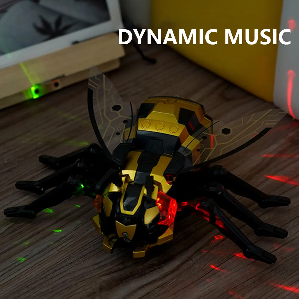 Remote Control Simulation Spider Electric RC Dinosaur and Bee Simulation Animal Electric Toy Intelligent Simulation Toy