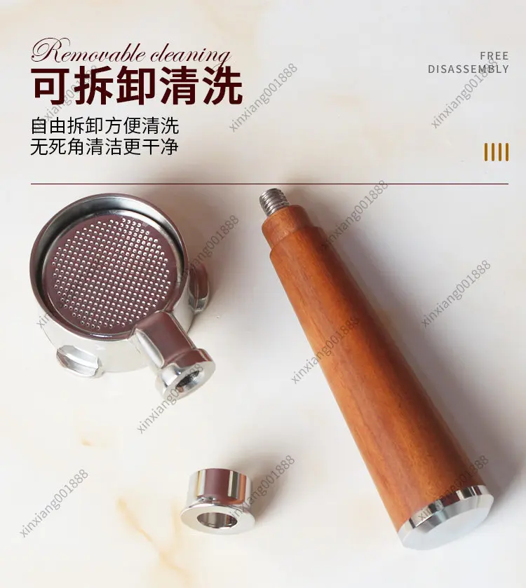 Compatible with SMEG ECF01 EUPA 1837B/1819A Bottomless Portafilter, Double Spout Coffee Handle, Coffee Machine Accessories
