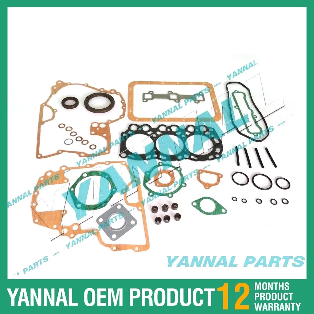 

For Mitsubishi L3E Diesel Full Engine Overhaul Gasket Set For Tractor Loader