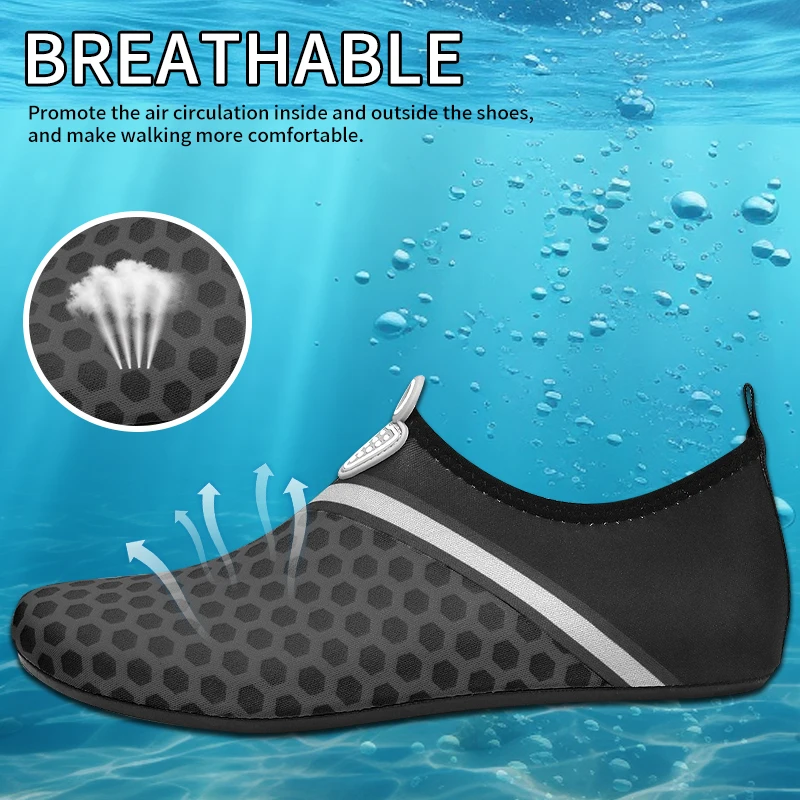 Wasser Schuhe Frauen Aqua Schuhe Männer Strand Schwimmen Wasser Sport Socken Barfuß Sneaker Fitness Tanz Schwimmen Surfen Schnorcheln Schuh