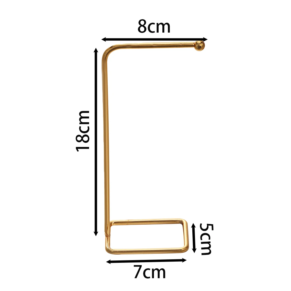 Jewelry Display Stand Bracelet Earring Necklace Storage Metal Base Rack Jewellery Organizer Holder Home Decor image 3