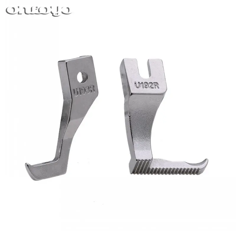 For JUKI DU141,Artisan797,1797,Right Toe Zipper Foot Unilateral Presser Foot U192R U193R For 0302 0303 0318