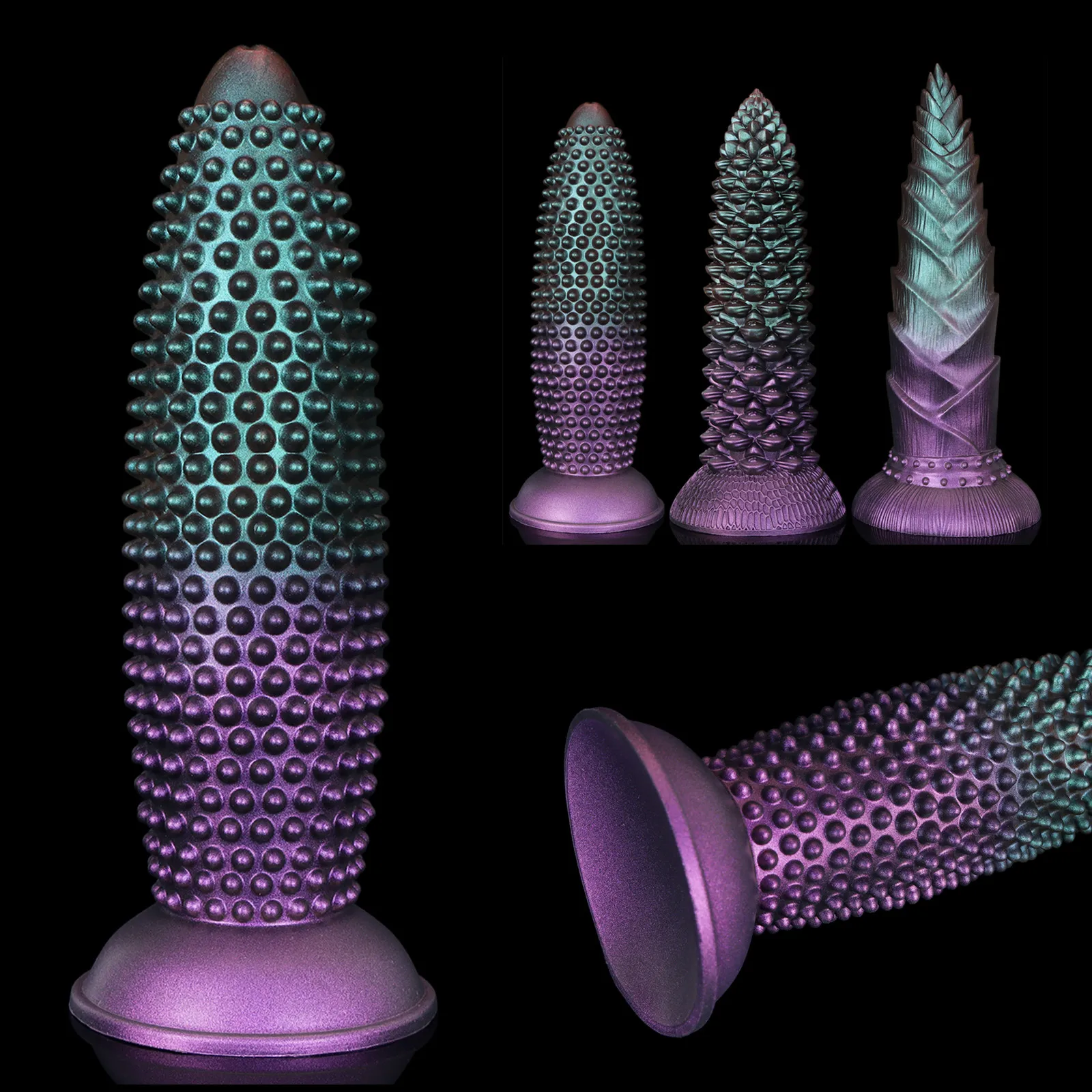 NEW Huge AnalPlug Particle Stimulation Butt PLug Suction Cup Anal Dilator Balls Big Dildo Anal Plug G-spot Sex Toy Women Men Gay