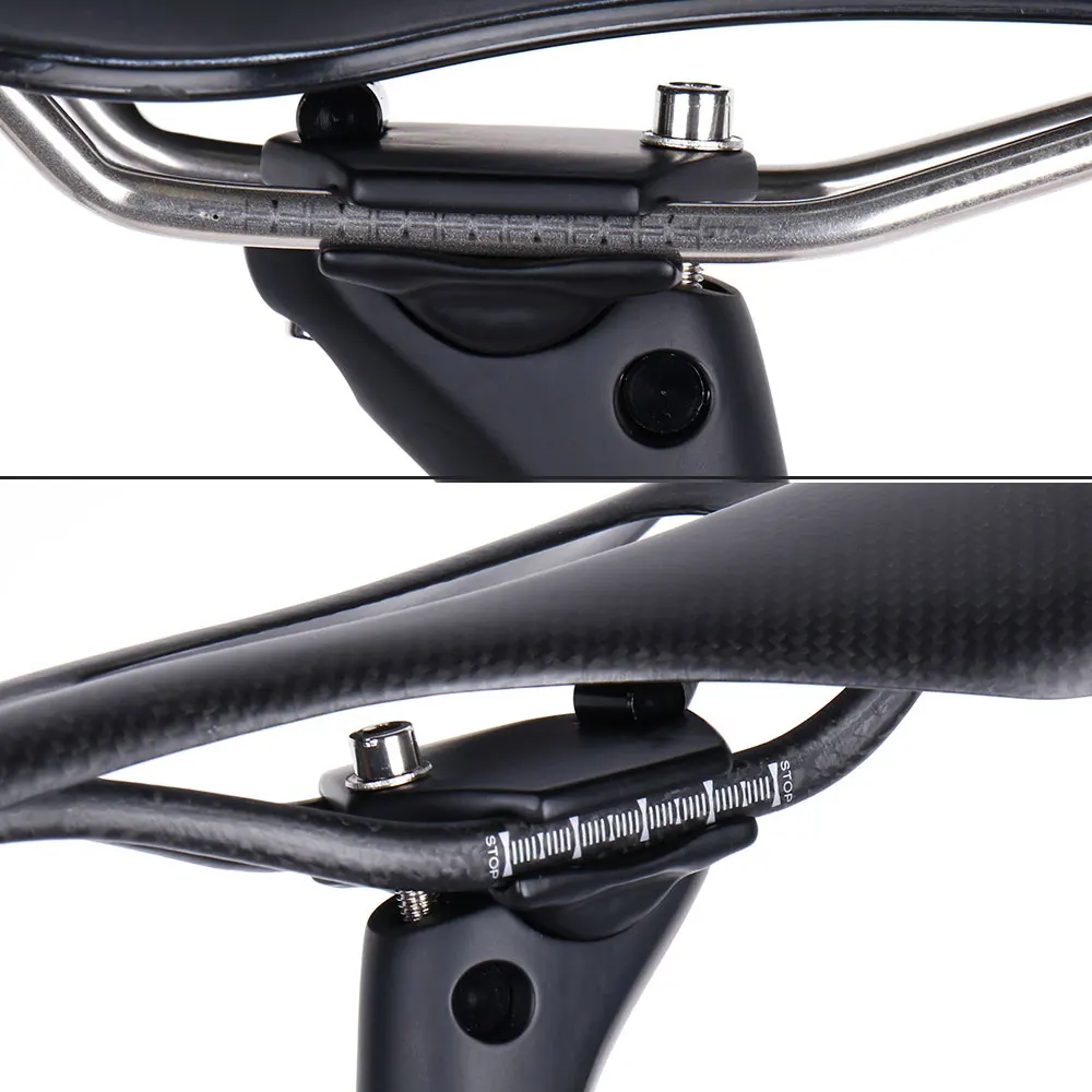 ELITAONE MTB Carbon Sattelstütze 27,2/30,9/31,6mm Offset 20mm Rennrad Sattelstütze mit Carbon Faser Basis Abdeckung 350/400mm – Detail 5