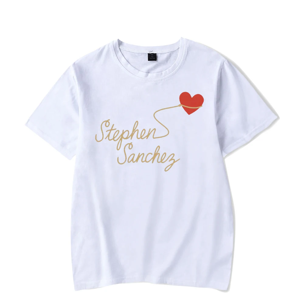 Stephen Sanchez Tee Crewneck Short Sleeve T-shirt Women Men's Tshirt  Casual Style Fashion Clothes