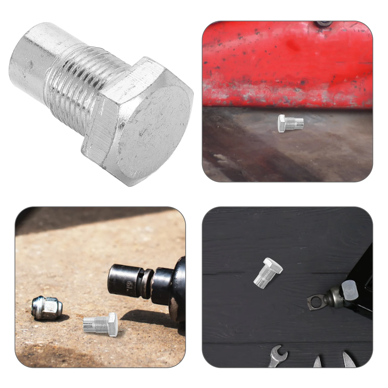 

2pcs Accessories Hydraulic Dual Pump Horizontal Jack Screws Heavy Duty Car Lift Replacement Floor Screws Metal Vehicle