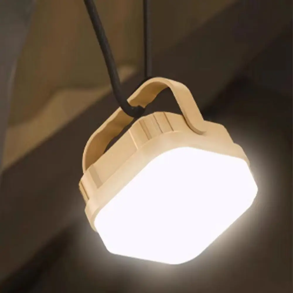 المحمولة فانوس التخييم في الهواء الطلق قابل للتعديل مصباح ليد USB قابلة للشحن خيمة مصباح إضاءة مقاومة للماء فانوس صيانة العمل