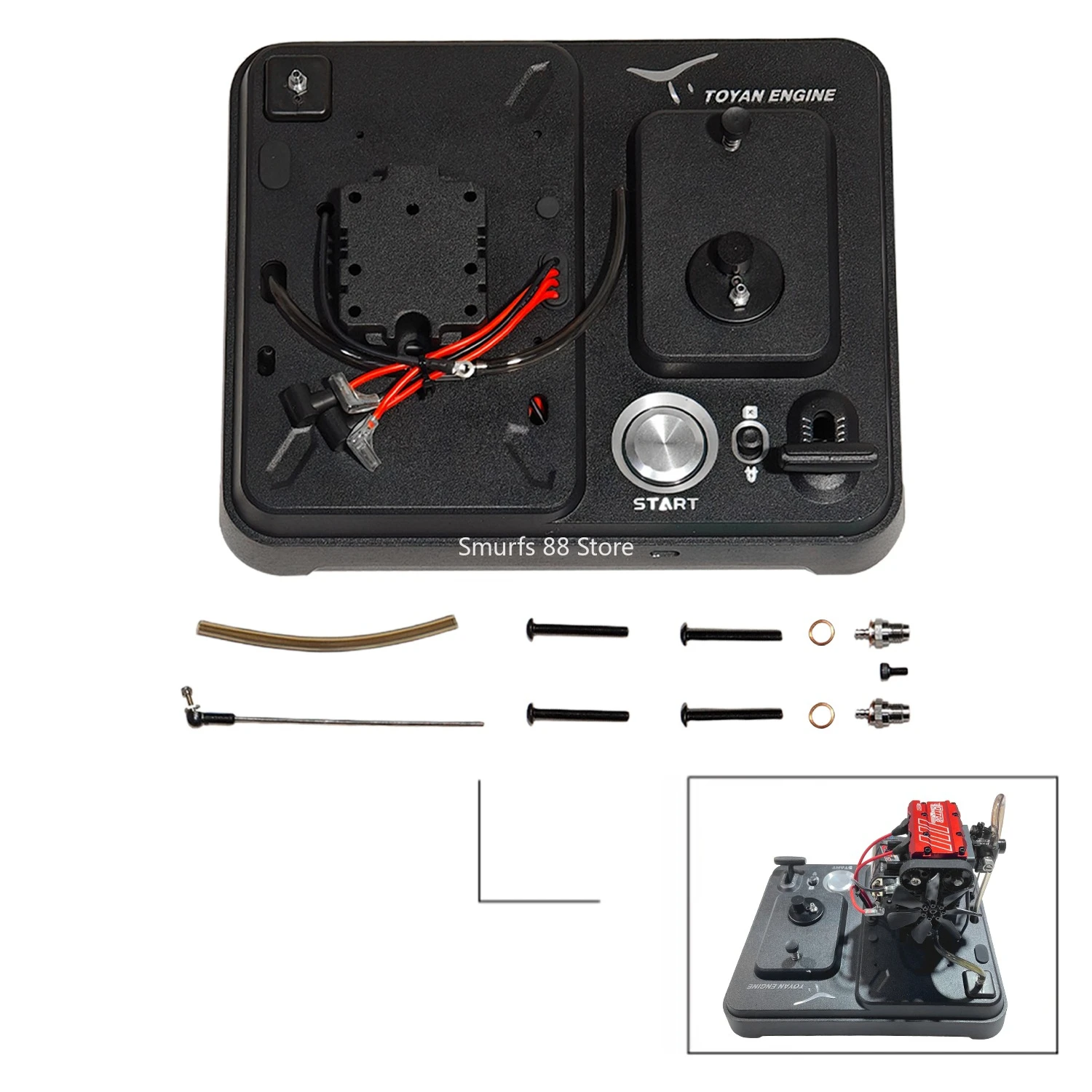 �y�Z�[�����zTOYAN FS L200AC ���G���W�����f���L�b�g�ƃx�[�X DIY 2�C���j�g���G���W�� 4�X�g���[�N���^�m�[���G���W���g�����f���ߋ�