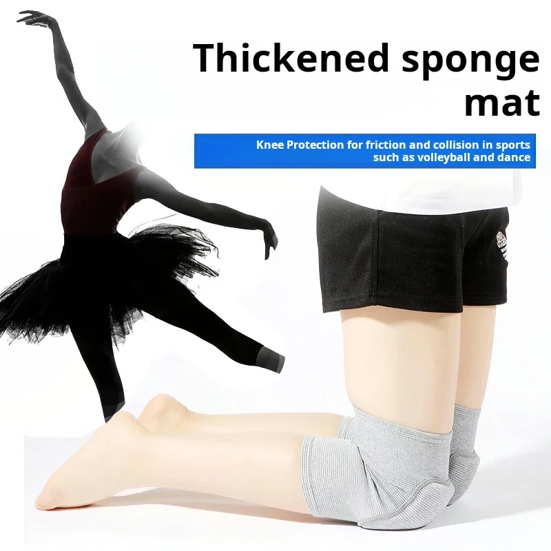 Защитные спортивные наколенники для мужчин, женщин, детей, коленей, наколенники, танцы, йога, волейбол, футбол, велоспорт, теннис, 1 пара