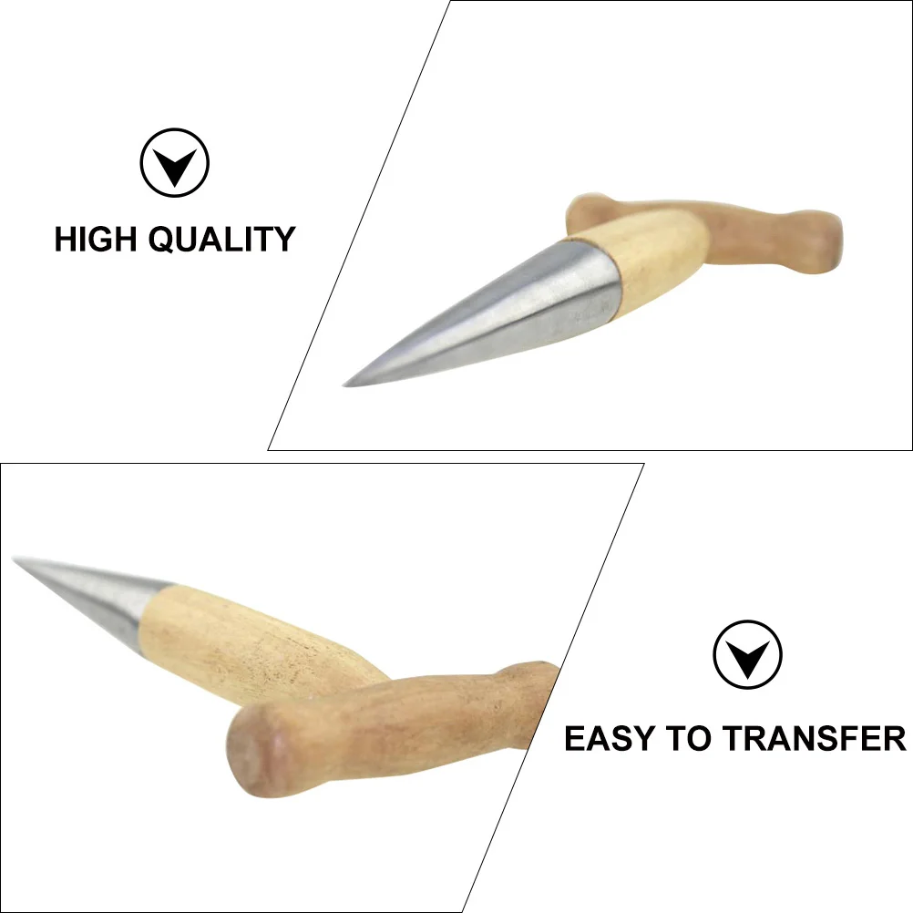

Stainless Steel Wood Dibbler for Planting Bulbs Garden Tool Loosen Soil Cultivation Migration Sow Hole Punch Easy Use Strong