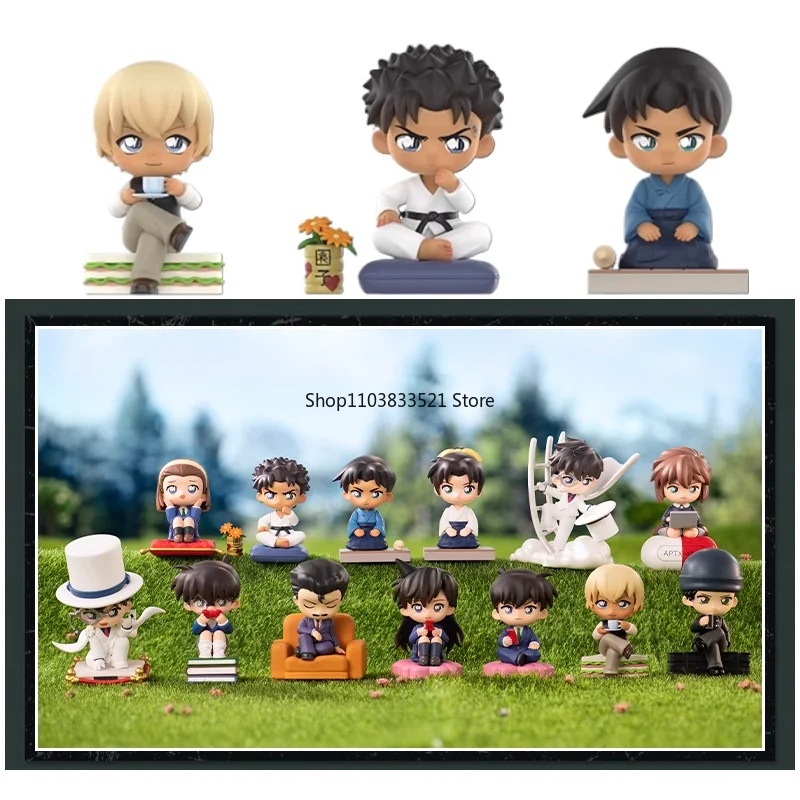 

Original Detective Conan CLASSIC CHARACTER Series Conan Edogawa Mouri Ran Action Figure Blind Box Children's Surprise Gift