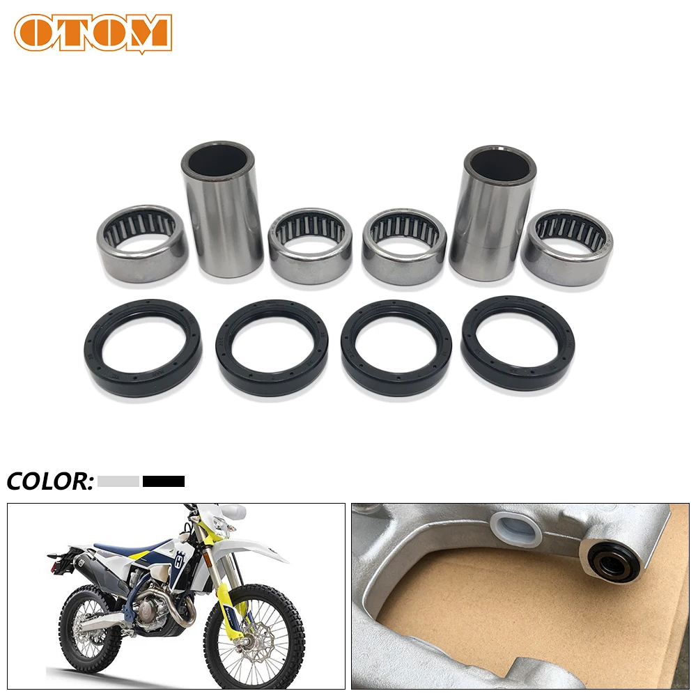 OTOM For HUSQVARNA HUSABERG Swing ARM Oil Seal Bearings Bushing FS FC TE TX FX 250 350 450 TE300i Motorcycle Repair Parts