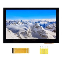 Waveshare 4.3 Inch DSI LCD Display for Raspberry Pi 4B/3B+/3A+/3B/2B/B+/A+ IPS Capacitive Touch Screen Monitor 800X480