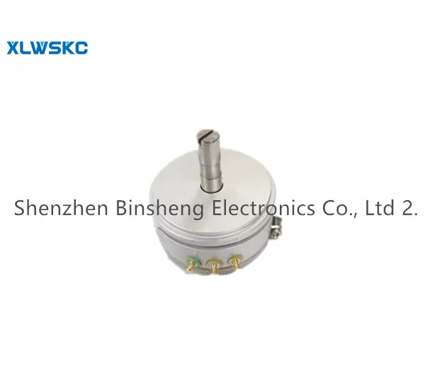 WDD35S Dẫn Điện Nhựa Chiết Áp Góc Cảm Biến Góc Chiết Áp Đầu Ra Kép Trục Ngược Góc