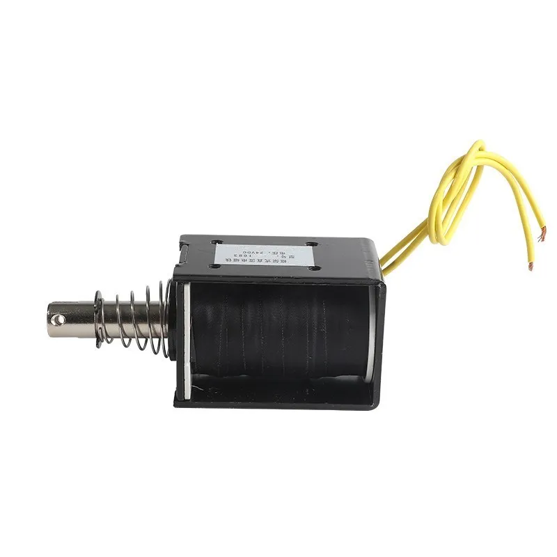 1 шт. соленоид 1683 длинный ход большой всасывающий соленоид тягового типа DC 12 В 24 В рамочный соленоид 150 Вт 1 шт. соленоид 1683 длинный ход большой всасывающий соленоид тягового типа DC 12 В 24 В рамочный соленоид 150 Вт