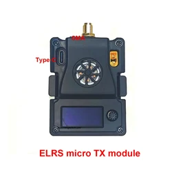 Мини-передатчик ELRS 433TX, высокочастотный головной передатчик дальнего действия, модуль 433 МГц, сильный сигнал 360-560 МГц, опционально для дрона
