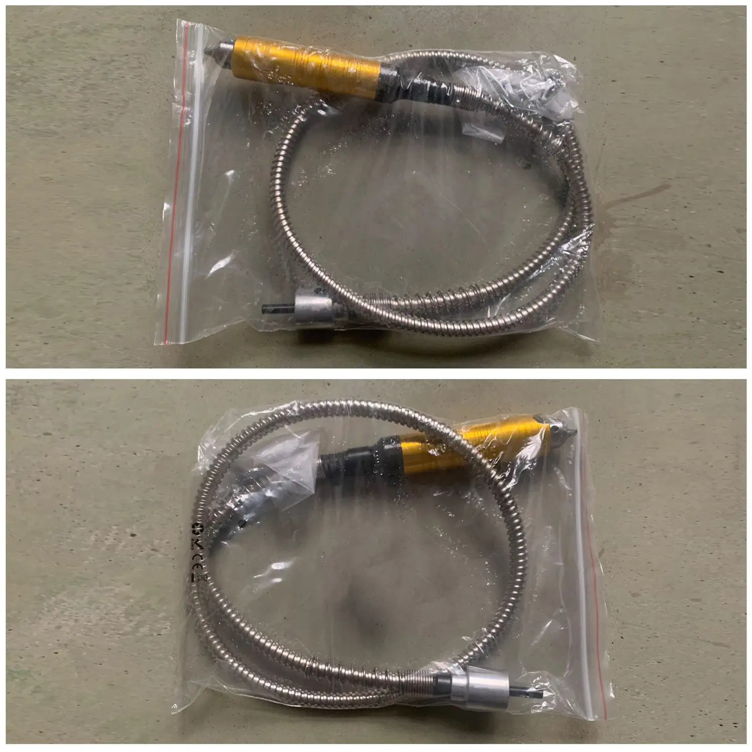 

Роторный шлифовальный инструмент, гибкий вал с наконечником 0,3-6,5 мм для электрической дрели в стиле Dremel, аксессуары для роторного инструмента