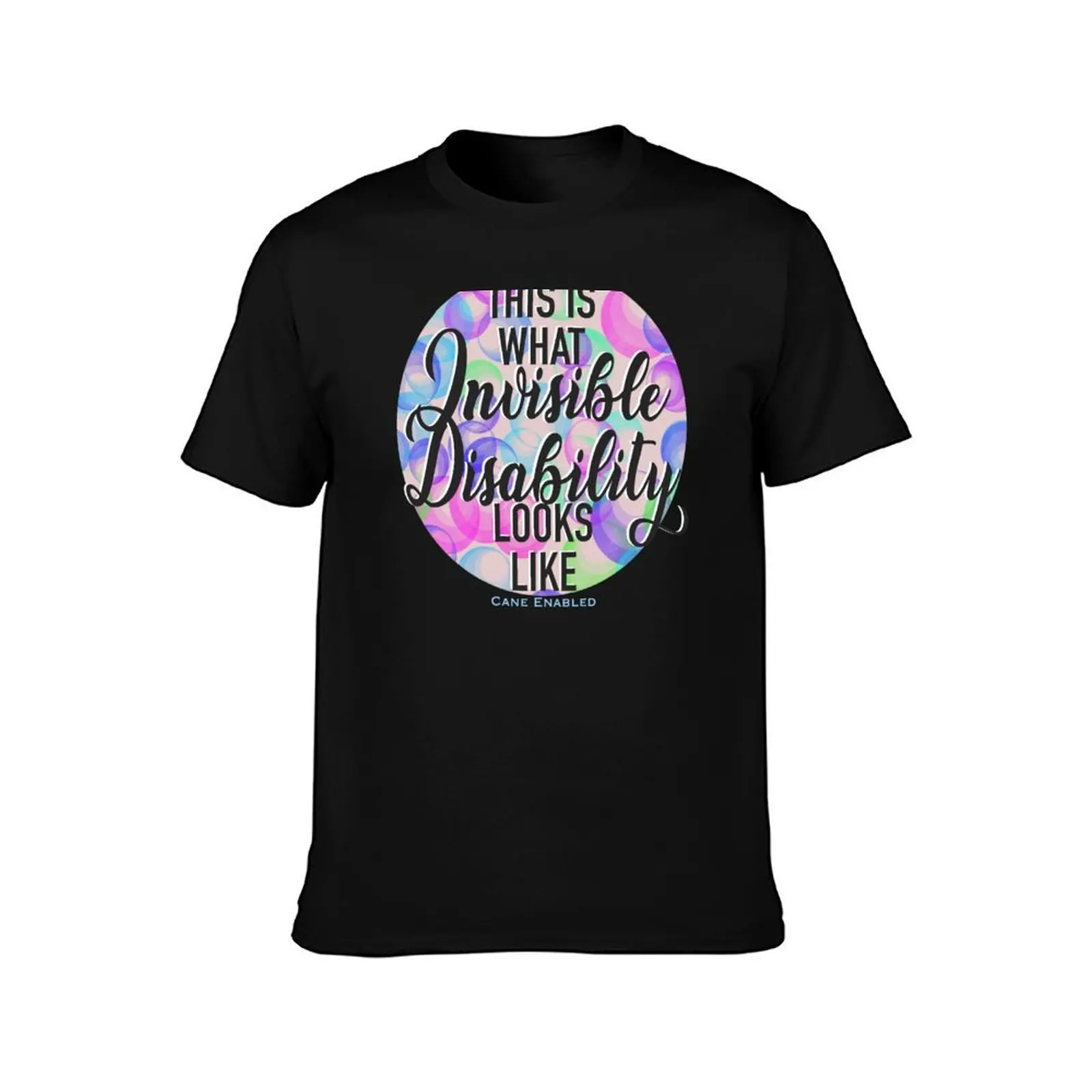 This is What Invisible Disability Looks Like T-Shirt Relaxed Casual Short Sleeve Tee