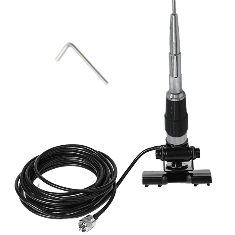 27MHZ CB Radio Antenna BNC Male PL259 forfor IC-V8 TK100 HT440 HT90 CB Walkie Talkie Midland/Uniden/Midlan