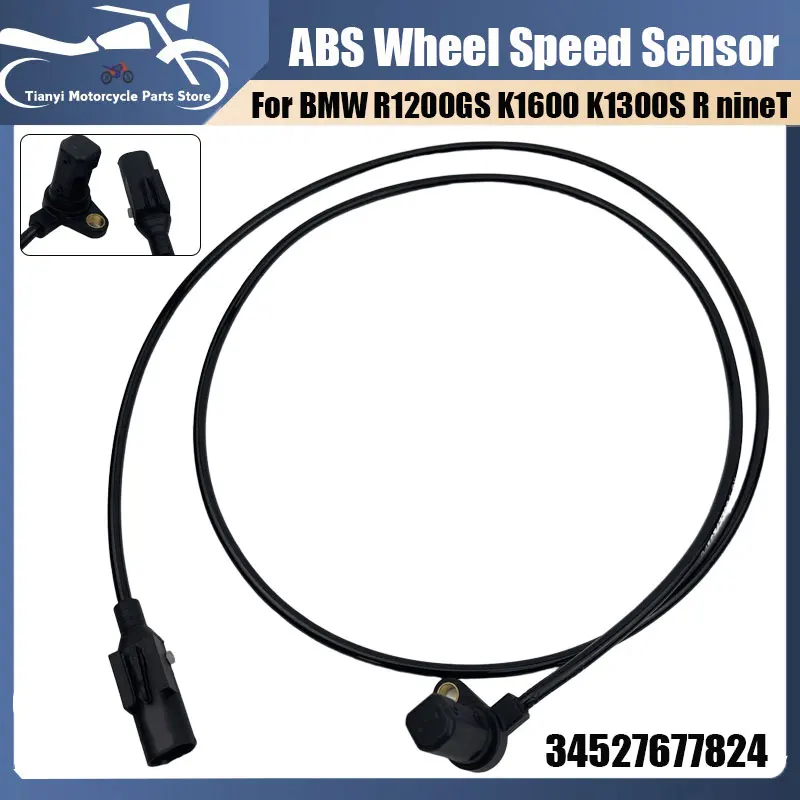 Motorrad ABS Raddrehzahlsensor für BMW R900RT R1200RT R1200R R1200GS K1200R K1300R K1600GT 34527677824