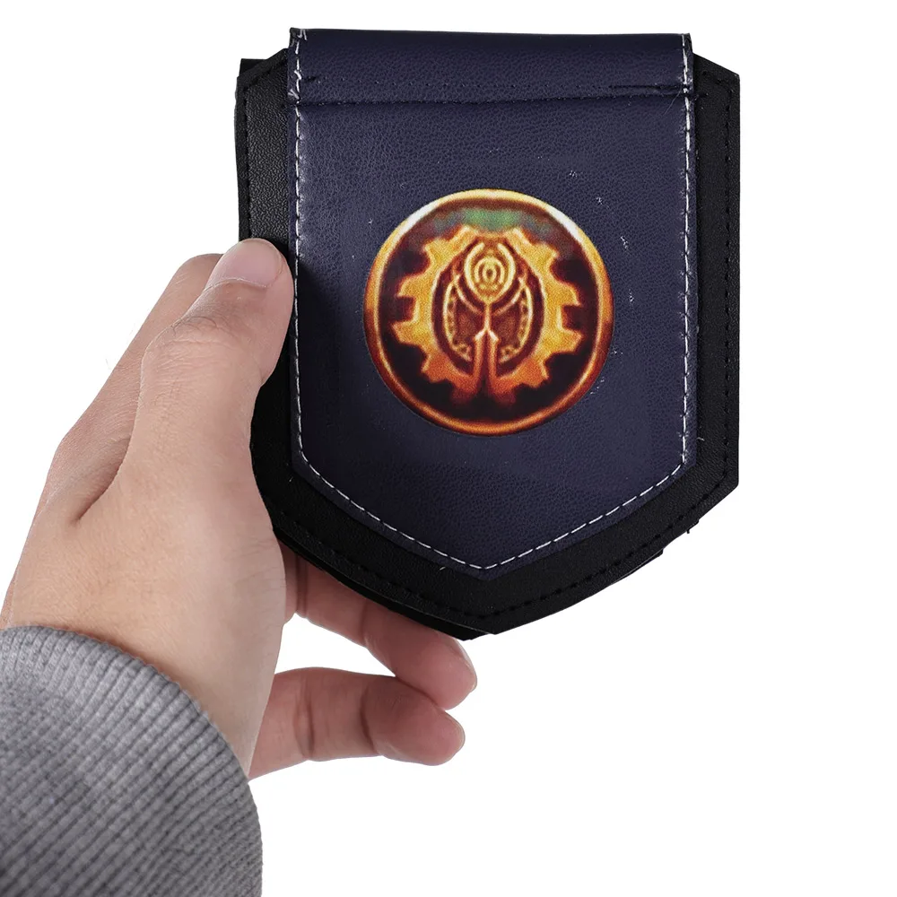 10x8cm Arcane Vi Purse Caitlyn Wallet 2024 Game LoL TV 2 Sheriff of Piltover Cosplay Fantasy Costume Accessories Women Props