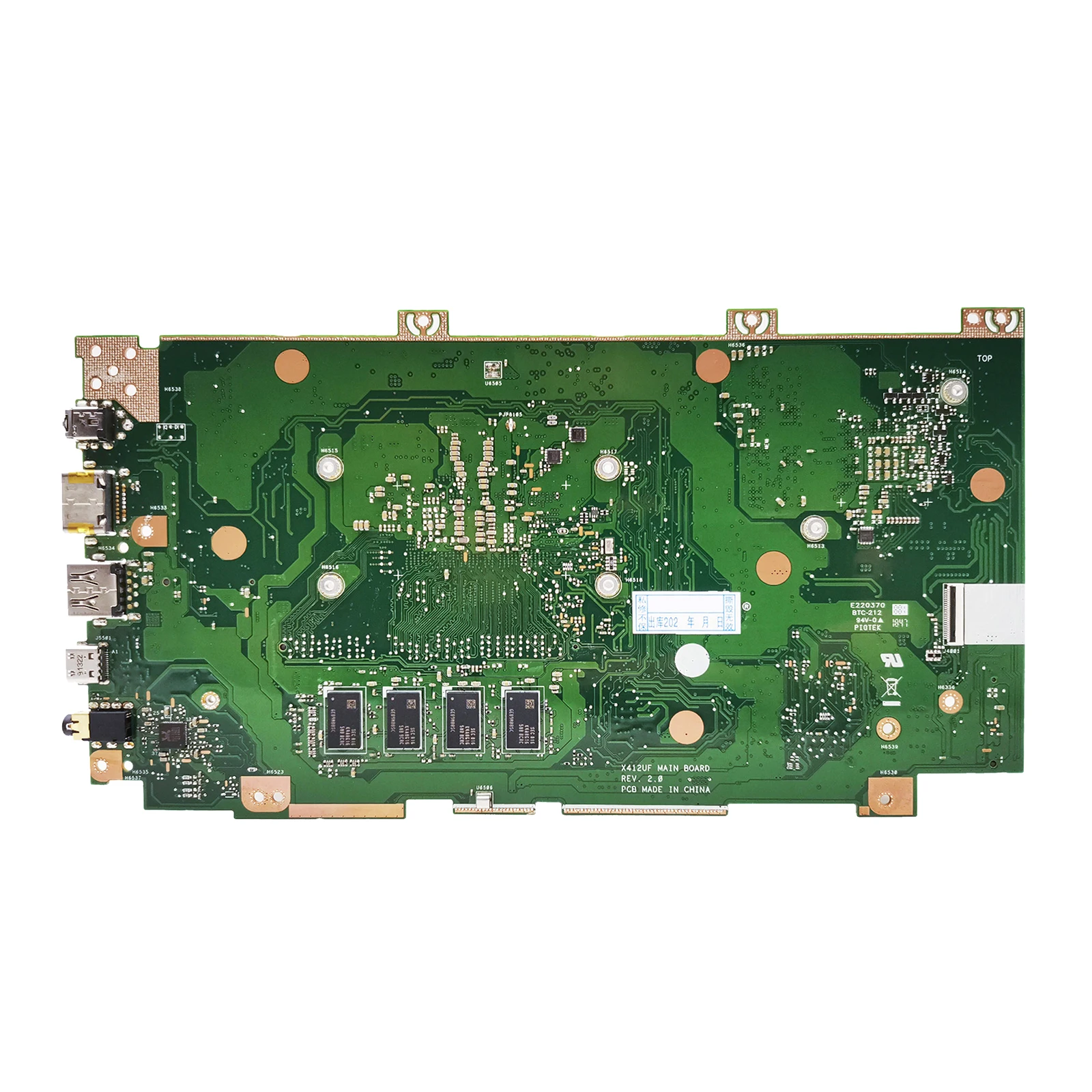 Mainboard For ASUS X412UF For ASUS X412UA X412U X412UB F412U J412U A412U Laptop Motherboard I3 I5 I7 7th Gen 4G/RAM