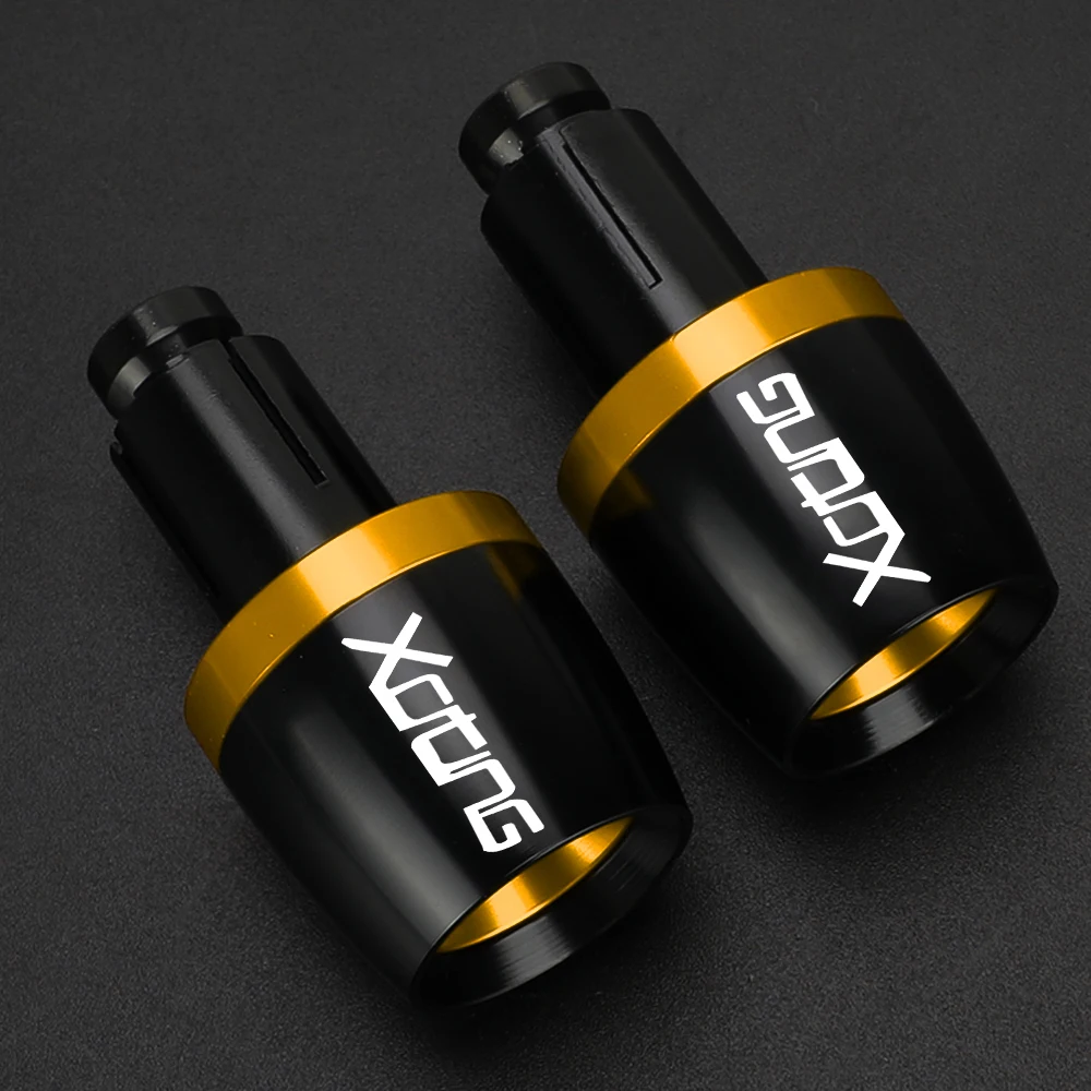 

FOR Kymco Xciting 200 250 300 400 400i 500 S400 S400i Motorcycle 7/8'' 22MM Handlebar Grips Ends Plug Slider Caps Handle bar end
