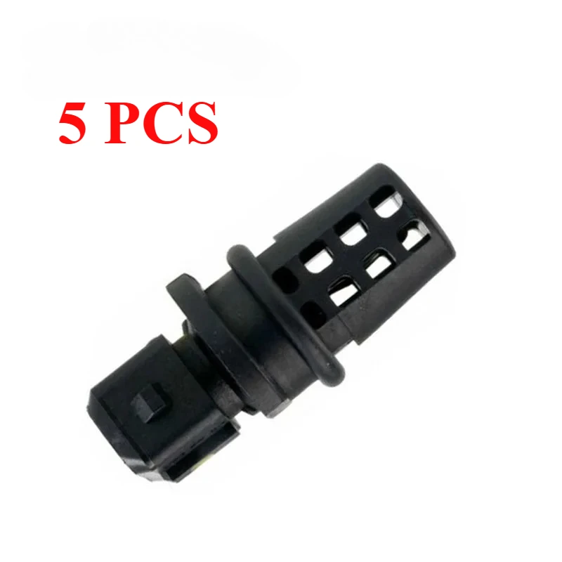 Sensor de temperatura del aire de admisión para coche, 2 pines, para Chevrolet Aveo Spark Matiz Daewoo Kalos 96806010 55354003, 5 uds.