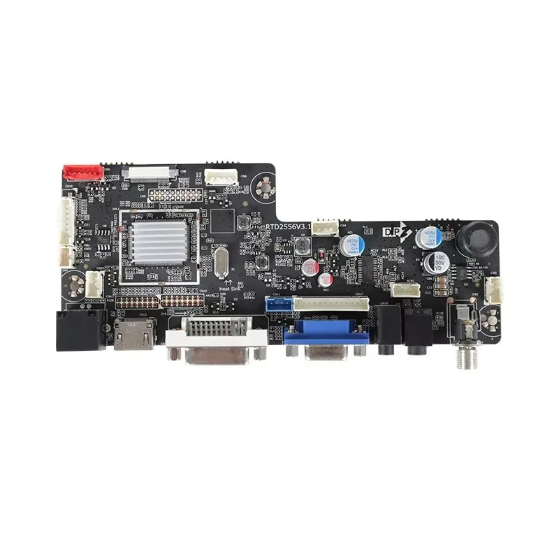 LCD Display panel controller AD display Board Control Driver Board With VGA And HD-MI-Compatible