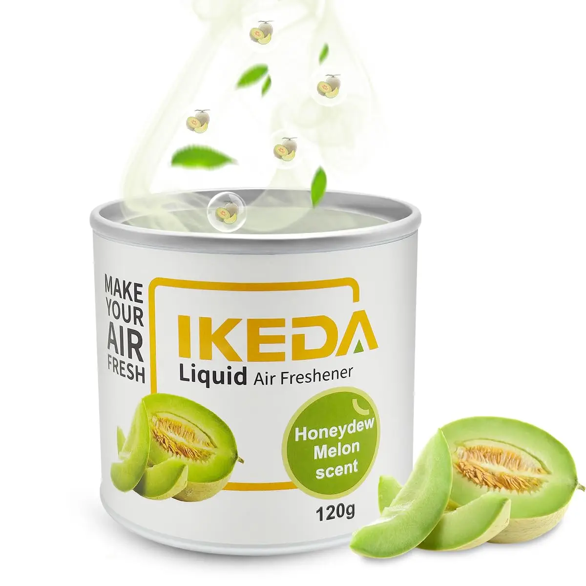 Car air freshener: Vanilla scent | Car air freshener | Strong fragrance | Smoke remover | Liquid can air freshener | Suitable fo