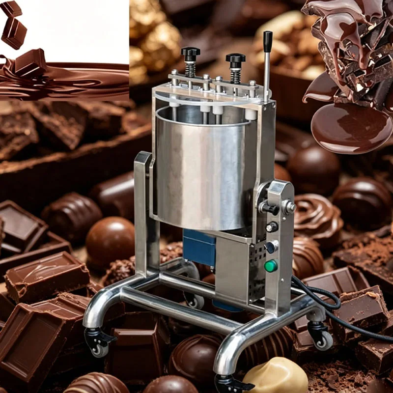Cocoa Chocolate Ball Mill Grinding Machine Industrial Conching Refiner for Smooth Nut Butter Production Customized