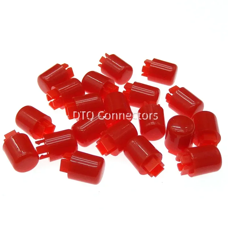 A21 key cap Round switch cover button cap for B3F-4055 12*12* 7.3mm square head touch key cap Coloured plastic cove