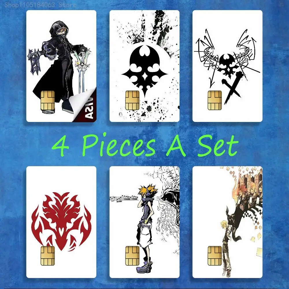 

The W-World E-Ends with You Stickers Credit Visa Debit Bank Charge Card Bus Metro Waterproof Sticker Decal Decoration