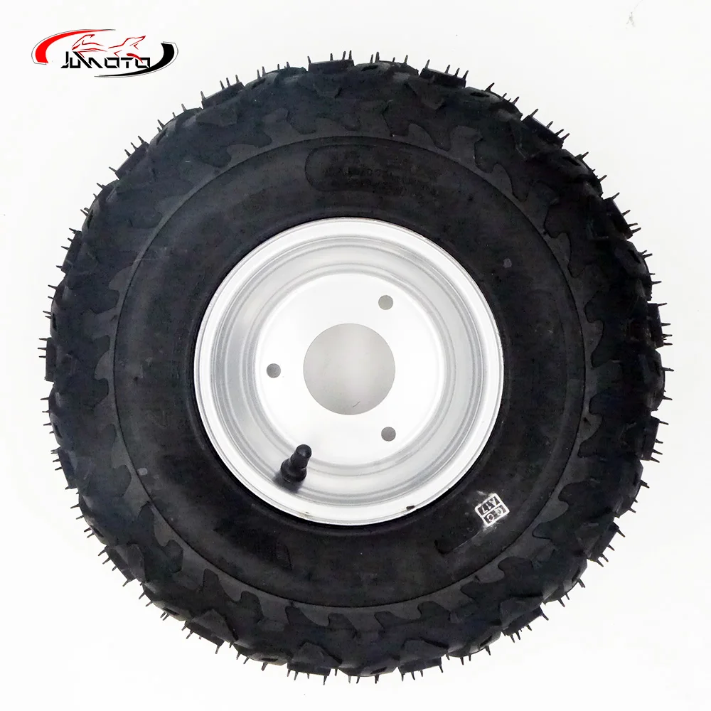 6 Inch Rim 3*8.5mm 145/70-6 Off Road Wheel Tire Fit For 49cc 50cc 110cc Electric ATV Scooter Buggy Go kart Bike Vehicle Parts