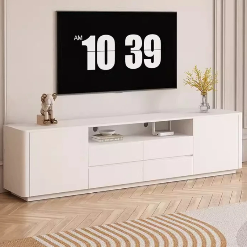 Mueble de TV Moderno de Madera, Mueble de Salón de Lujo con Almacenamiento, Estante para Televisión de Alta Calidad, Mueble para TV, Mueble para Dormitorio