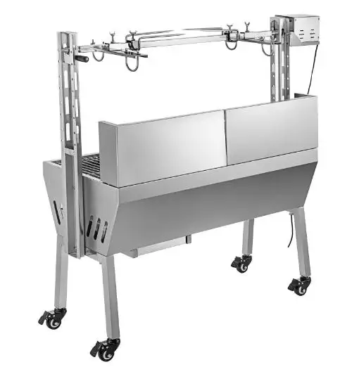 

Новый дизайн, грили для барбекю, жаровня, вращающееся гриль для барбекю из баранины, гриль для барбекю 2 в 1, сжигание древесины, патио, кемпинг, гриль для барбекю