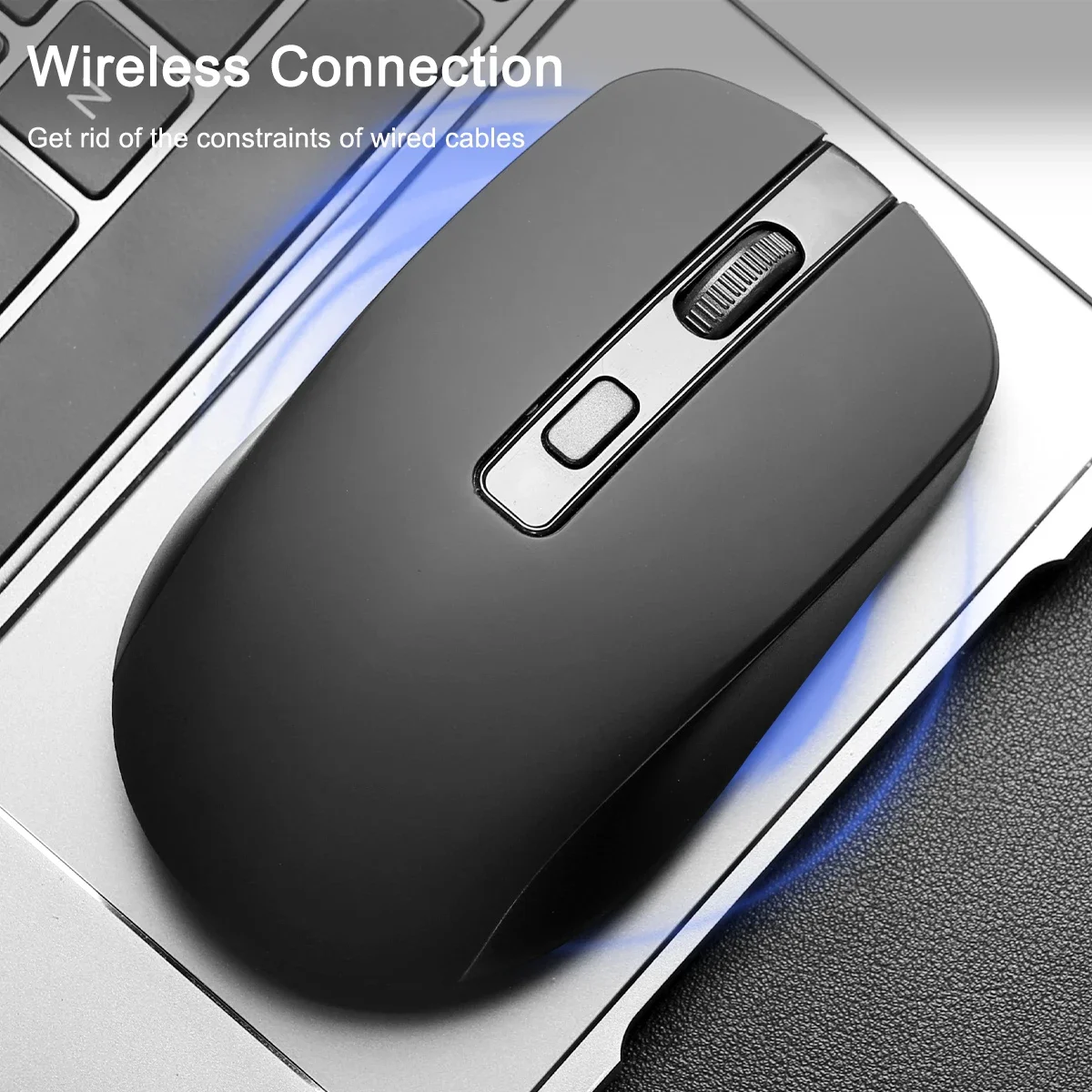 2.4G USB Mouse Wireless Mouse Gaming Mice Ergonomic 1600DPI 4 Buttons Mouse For MacBook Tablet Computer PC Laptop Accessories